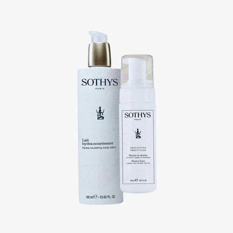Sothys Kit Corpo Mousse Doccia e Latte Idratante