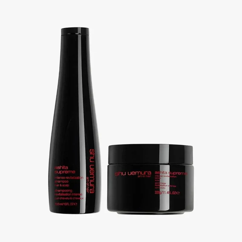 Shu Uemura Ashita Supreme Kit Scrub e Shampoo Rivitalizzanti