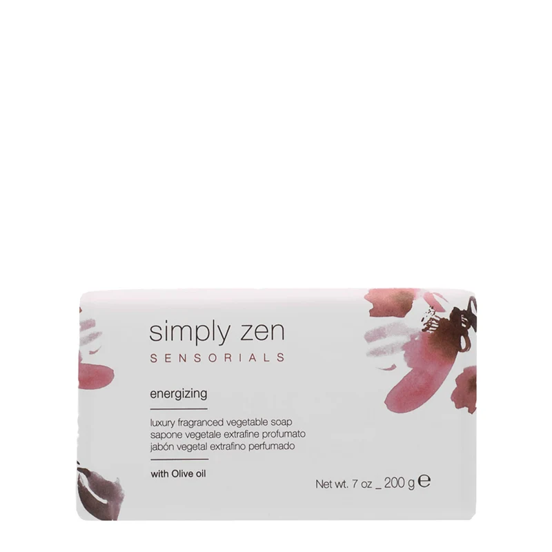 Z.one Concept Simply Zen Sensorials Energizing Vegetable Soap 200gr - sapone vegetale extrafine profumato