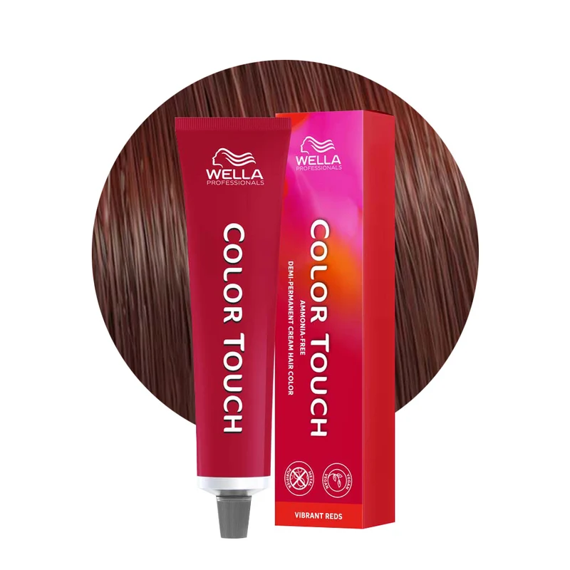 Wella Color Touch Vibrant Reds 6/4 Rame Scuro 60ml - colore semipermanente senza ammoniaca