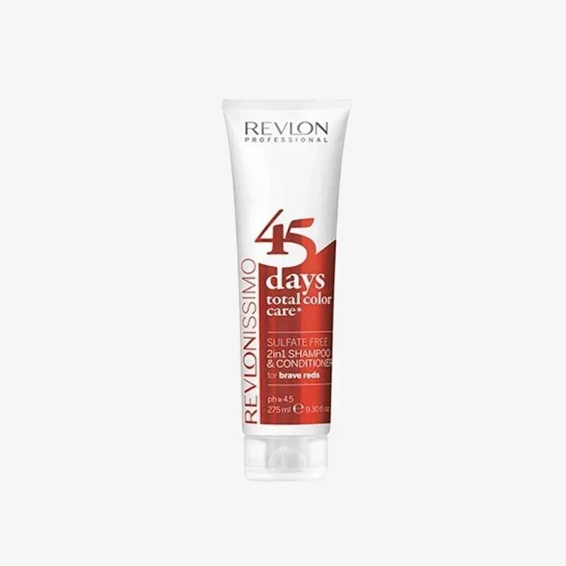Revlon 45 Days Total Color Care Capelli Rossi Shampoo Conditioner 275ml