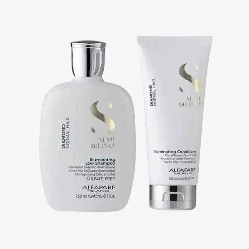 Alfaparf Semi di Lino Diamond Kit Shampoo e Balsamo