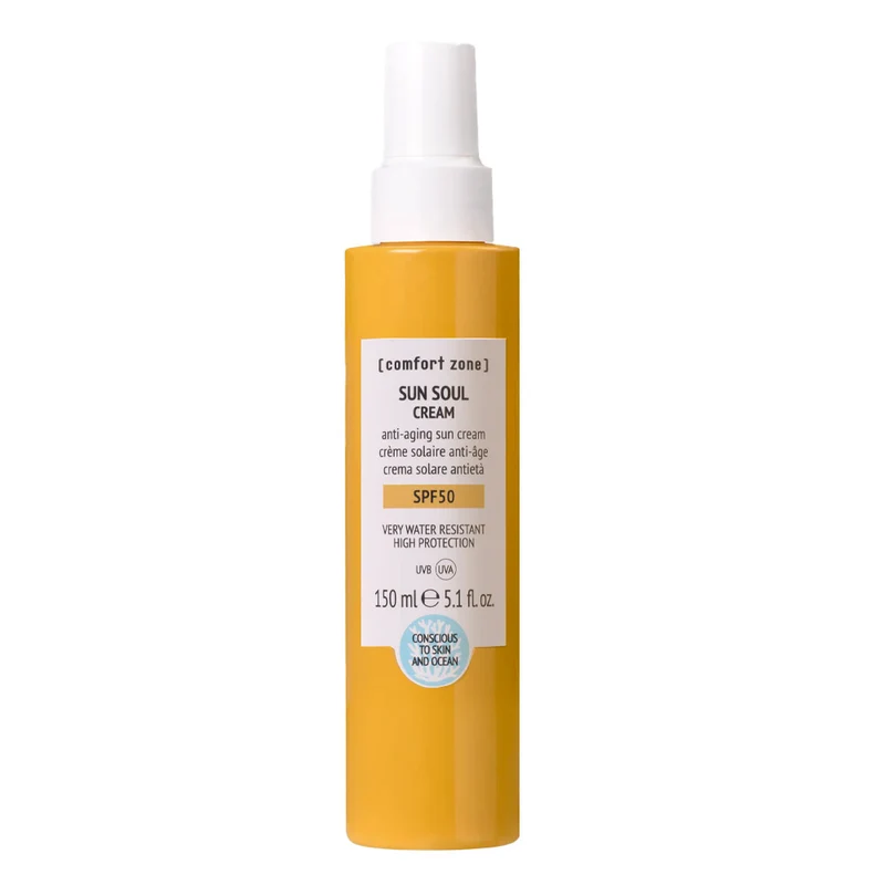 Comfort Zone Sun Soul Cream SPF 50 150ml - crema solare anti-età viso e corpo