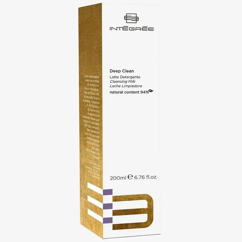 Integree Deep Clean Latte Detergente Viso 200ml