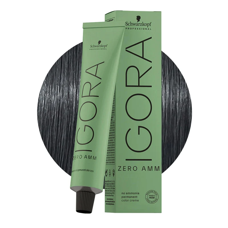 Schwarzkopf Igora Zero Amm 7-21 Biondo Medio Cenere Cendrè 60ml - colorazione permanente