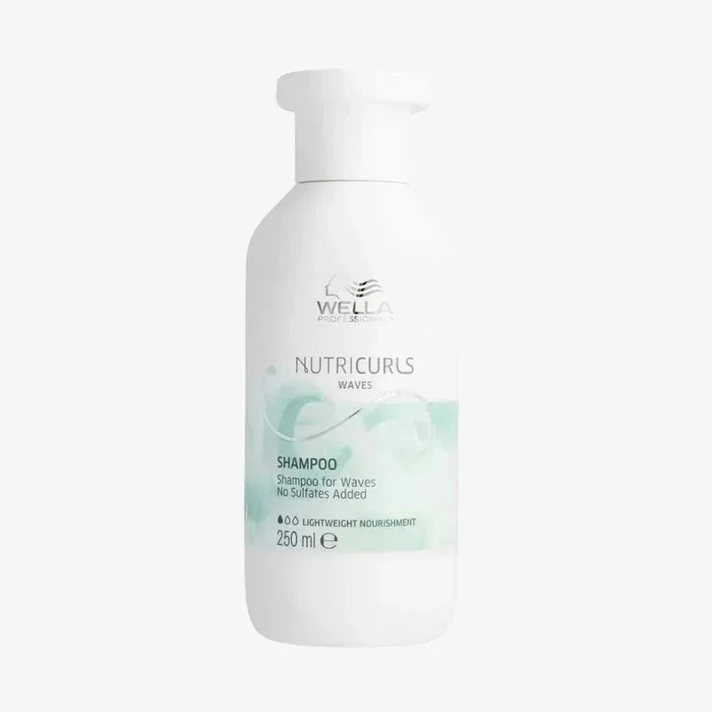 Wella Professionals NutriCurls Shampoo Capelli Mossi 250ml