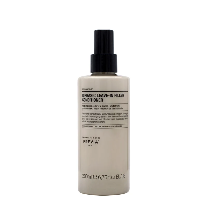 Previa Reconstruct Biphasic Leave-in Filler Conditioner 200ml - spray idratante ristrutturante