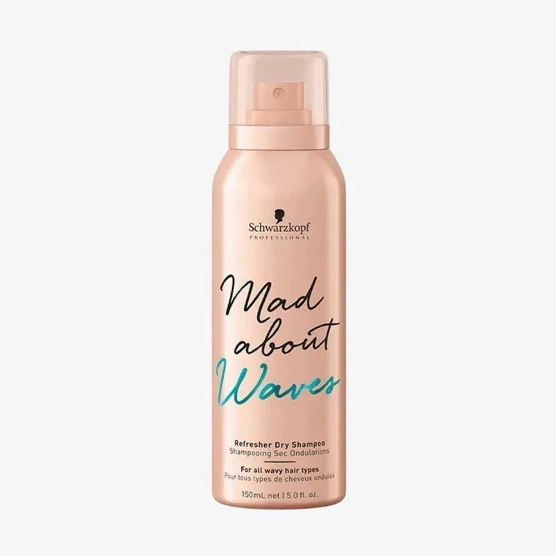 Mad About Waves Refresher Dry Shampoo Schwarzkopf 150ml shampoo secco