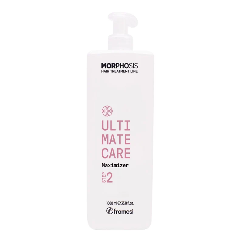 Framesi Morphosis Ultimate Care Maximizer Step 2 1000ml - siero disciplinante istantaneo capelli crespi