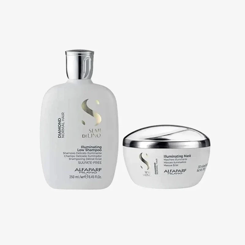 Alfaparf Semi di Lino Diamond Kit Shampoo e Maschera