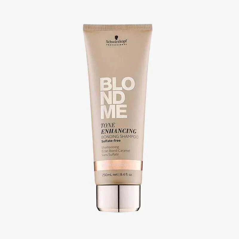 Schwarzkopf Blondme Tone Enhancing Bonding Shampoo 250ml - Biondi Caldi