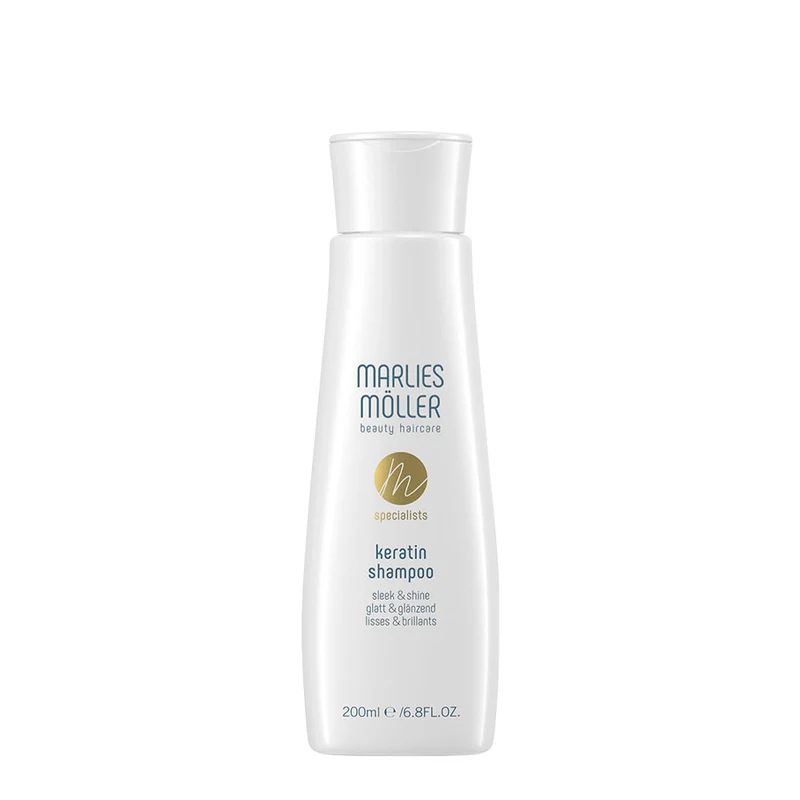 Marlies Möller Keratin Shampoo 200ml - shampoo ristrutturante anti crespo