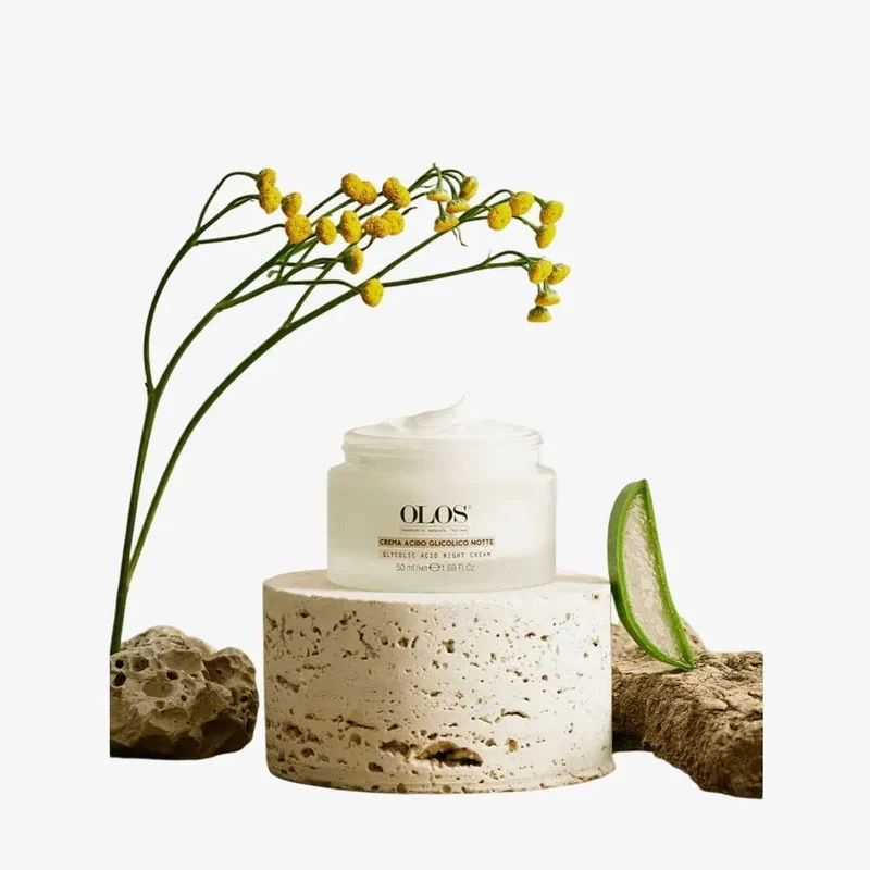 Olos Crema Viso Acido Glicolico Notte 50ml