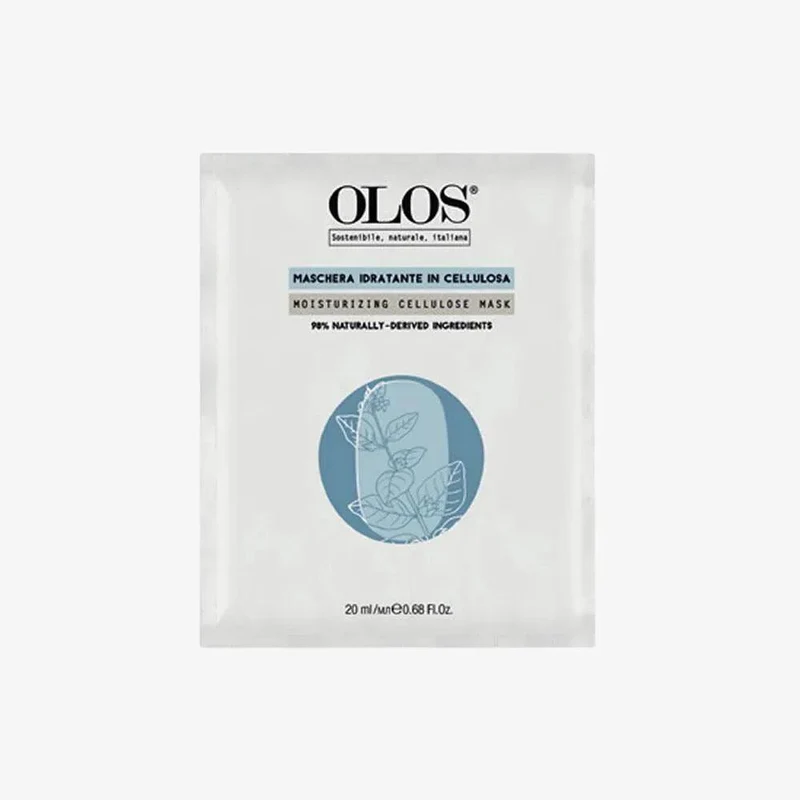 Olos Maschera Idratante Viso in Cellulosa monouso