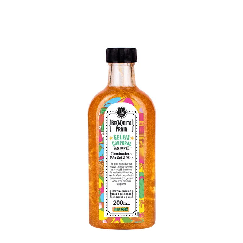 Lola From Rio Be(M)dita Praia Geleia Corporal 200ml - gel corpo illuminante idratante doposole