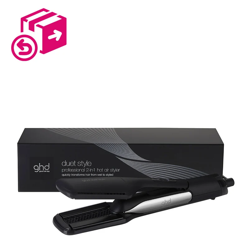 Hair Galllery Resi Come Nuovi Ghd Duet Black - imballaggio danneggiato