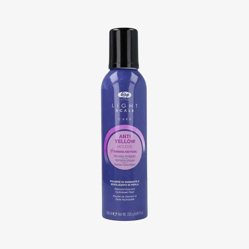 Lisap Light Scale Schiuma per capelli Antigiallo 250ml