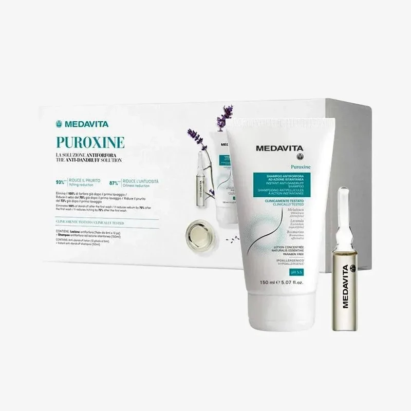 Medavita Puroxine Kit Trattamento Antiforfora