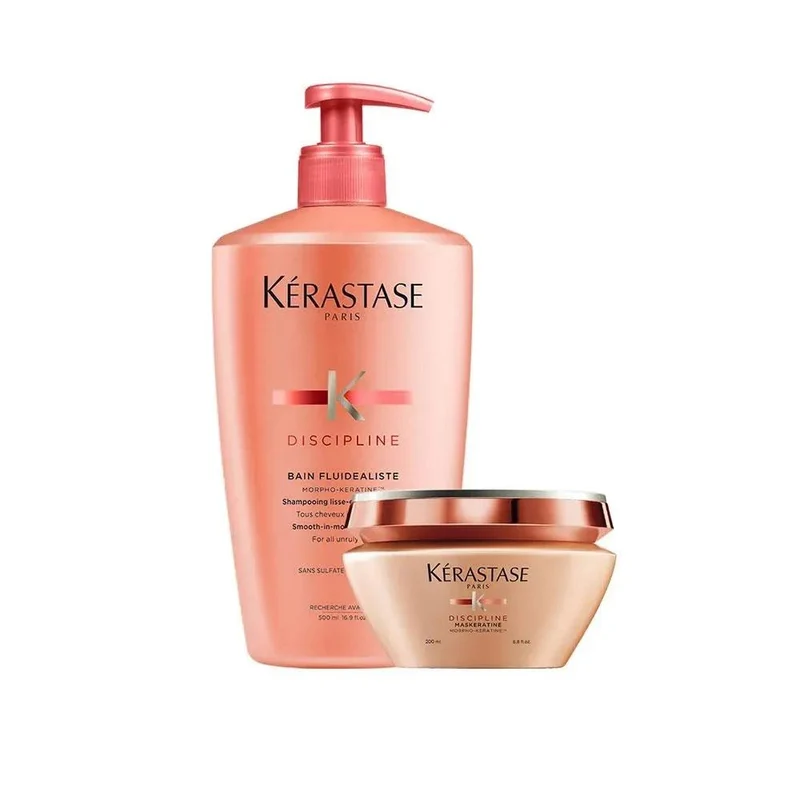 Kerastase Discipline Kit 500ml capelli crespi