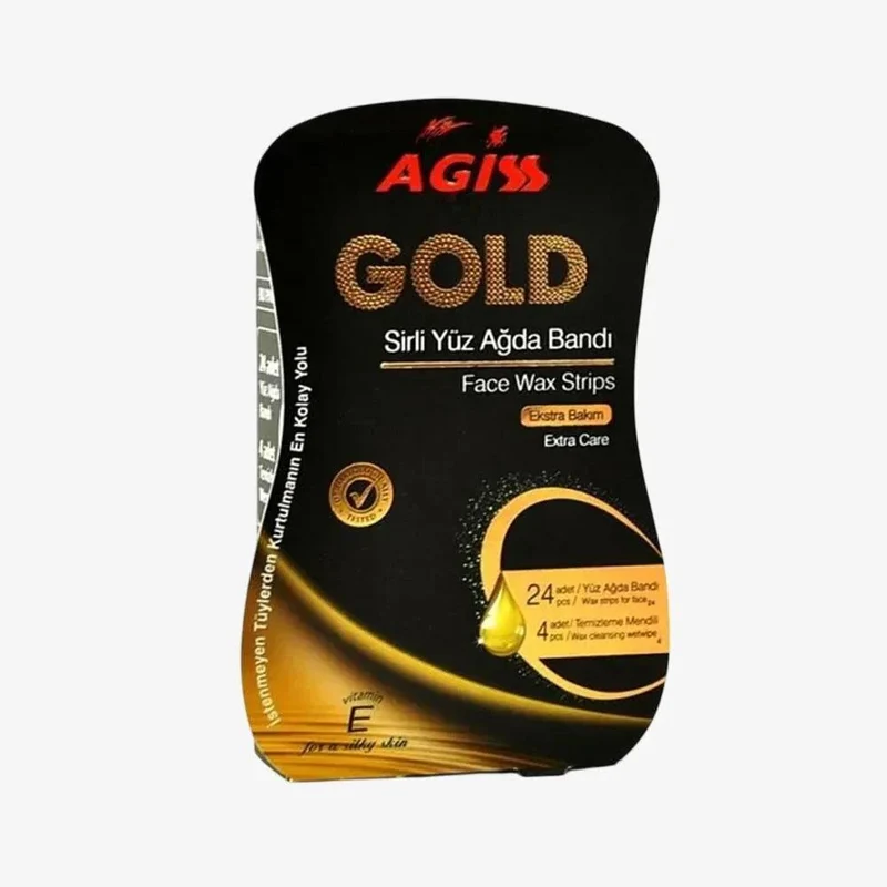 Agiva Gold Strisce Depilatorie Viso 24