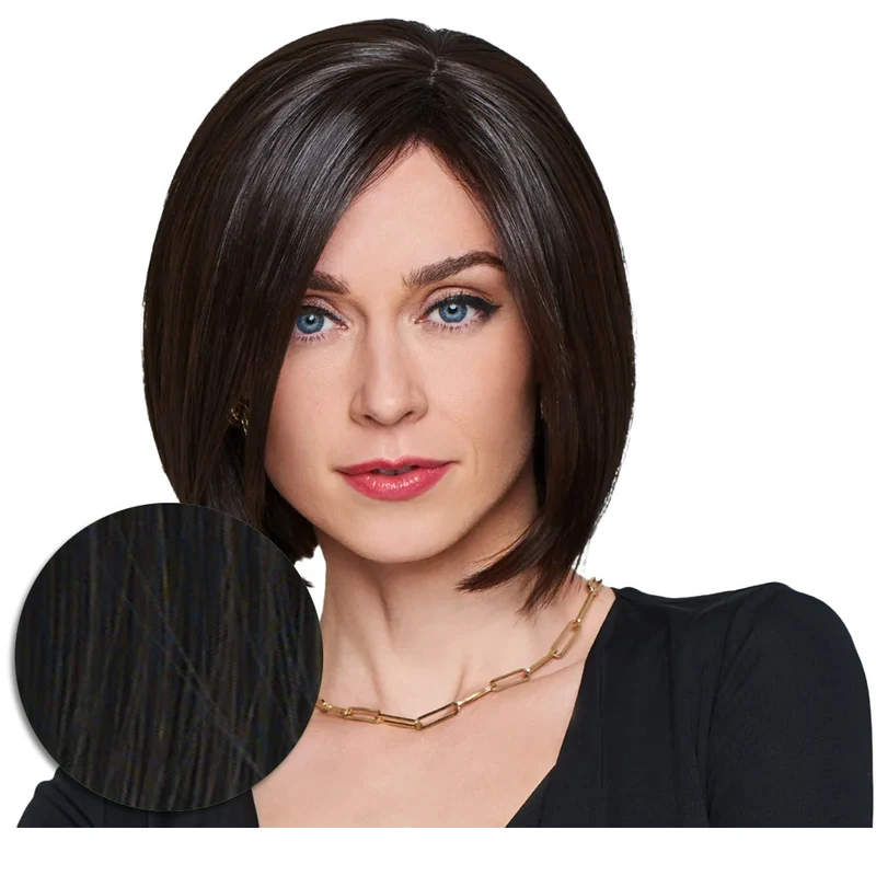Hairdo Topper Top It Off R2 Nero - toupet con clip removibili