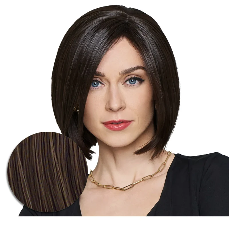 Hairdo Topper Top It Off R6/30H Castano Medio Ramato - toupet con clip removibili