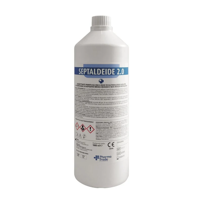DISINFETTANTE E STERILIZZANTE PER STRUMENTI PRONTO ALL'USO 1 L SEPTALDEIDE