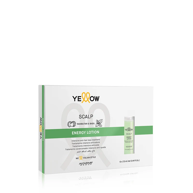 ALFAPARF YELLOW SCALP ENERGY LOTION 6X13 ML
