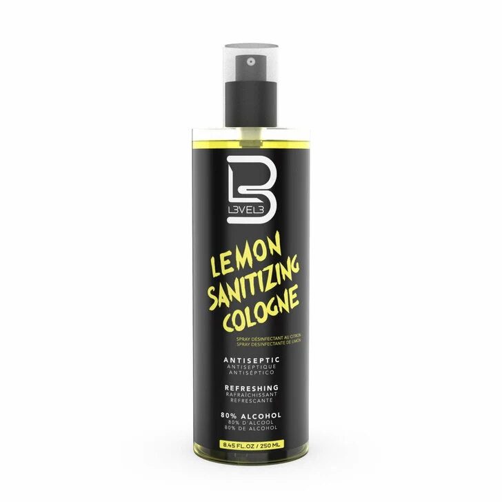 L3VEL3 SANITIZING COLOGNE LEMON 250ML