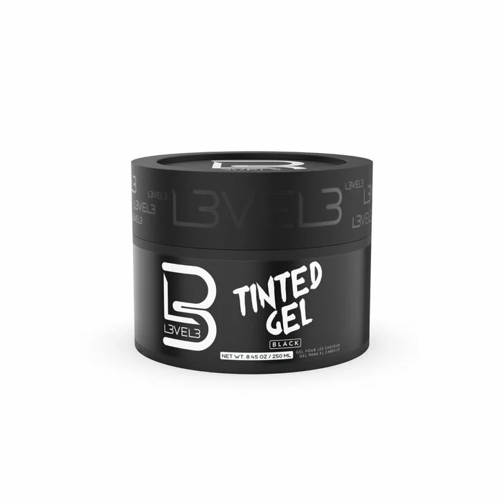 L3VEL3 TINTED GEL BLACK 250 ML