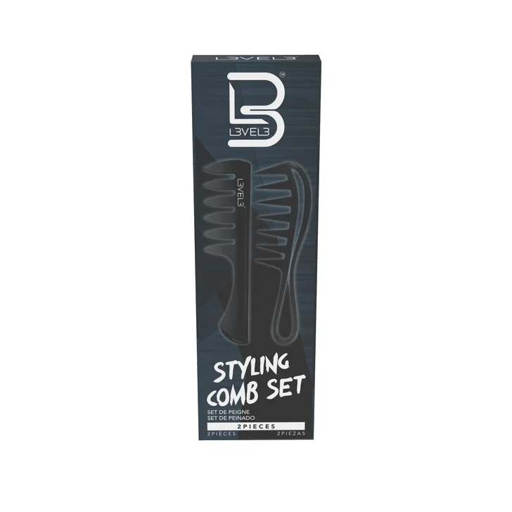 L3VEL3 ACCESSORIO PETTINI STYLING COMB SET 2PZ