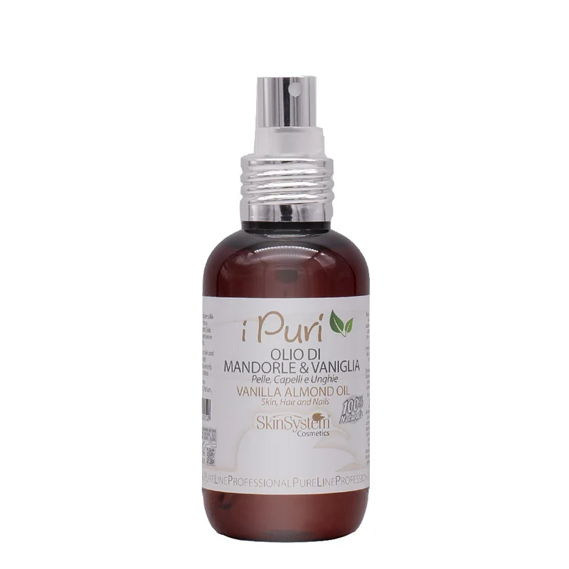 SkinSystem Vanilla Almond Oil 100ml - olio di mandorle e vaniglia