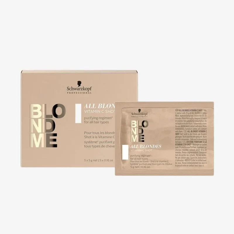 Schwarzkopf Blondme All Blondes Vitamin C Shot 5x5gr