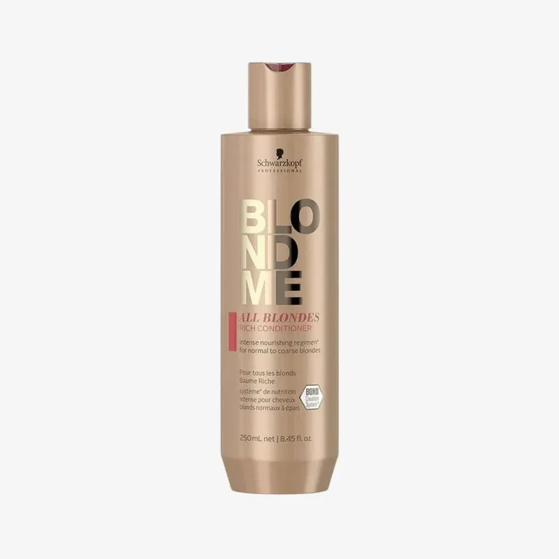 Schwarzkopf Blondme All Blondes Rich Balsamo capelli biondi 250ml
