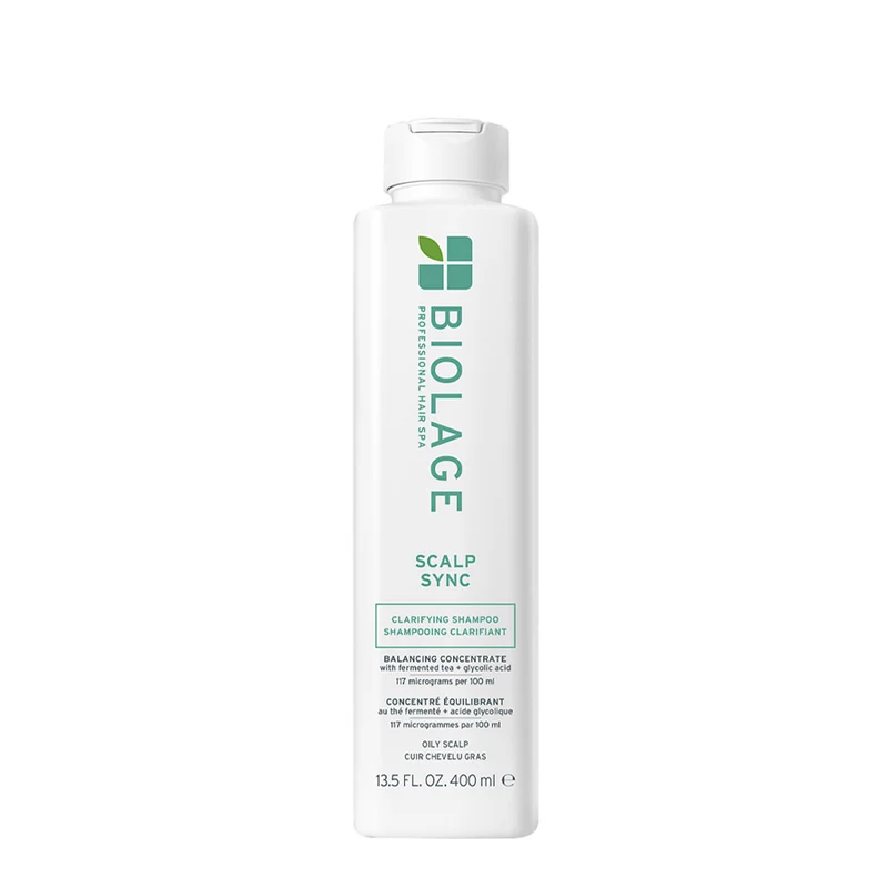 Biolage Professional Hair Spa Scalp Sync Clarifying Shampoo 400ml - shampoo cute grassa