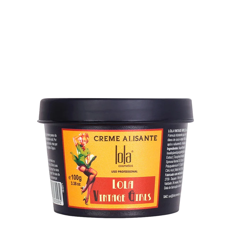 Lola From Rio Vintage Girls Creme Alisante 100gr - trattamento lisciante