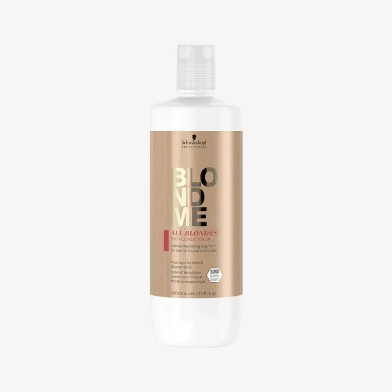 Schwarzkopf Blondme All Blondes Rich Balsamo capelli biondi 1000ml