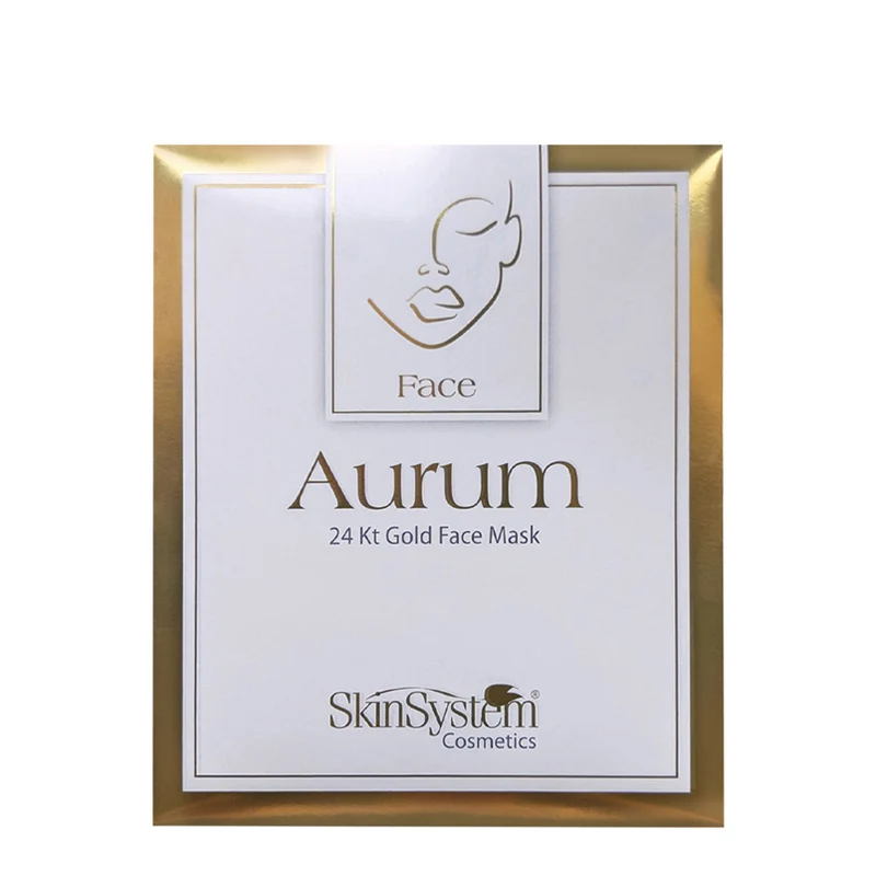 SkinSystem Aurumu 24kt Gold Face Mask 1pz monouso - maschera preformata oro