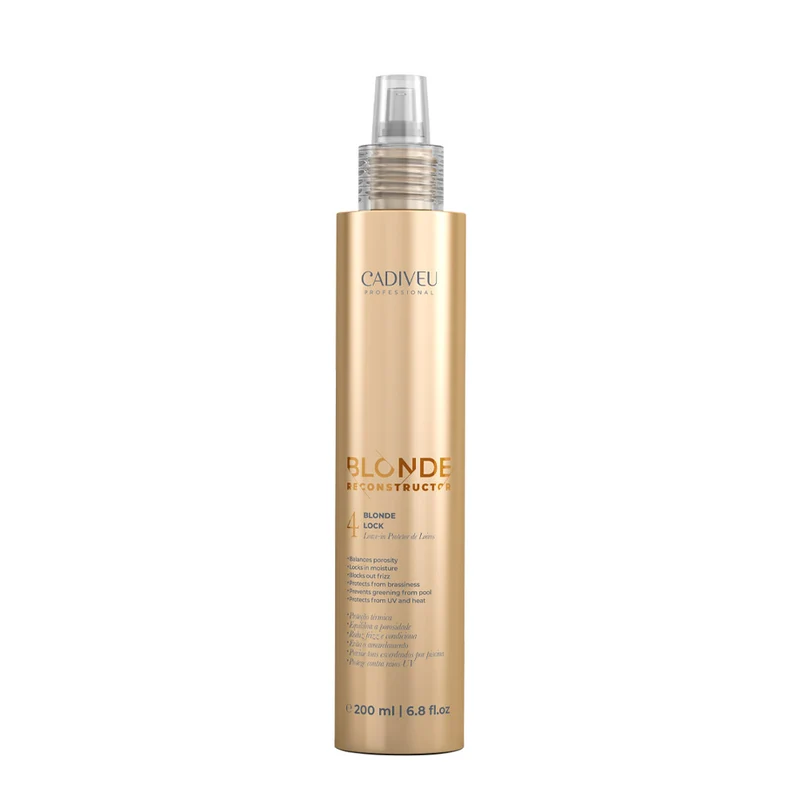 Cadiveu Professional Blonde Reconstructor Blonde Lock N.4 200ml - spray leave-in capelli biondi