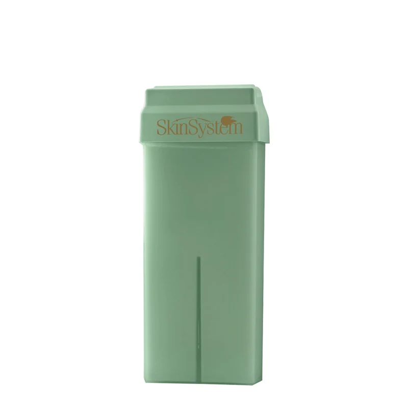 SkinSystem Depilatory Wax Zinc Oxide Green Argan Oil 100ml - ricarica cera depilatoria