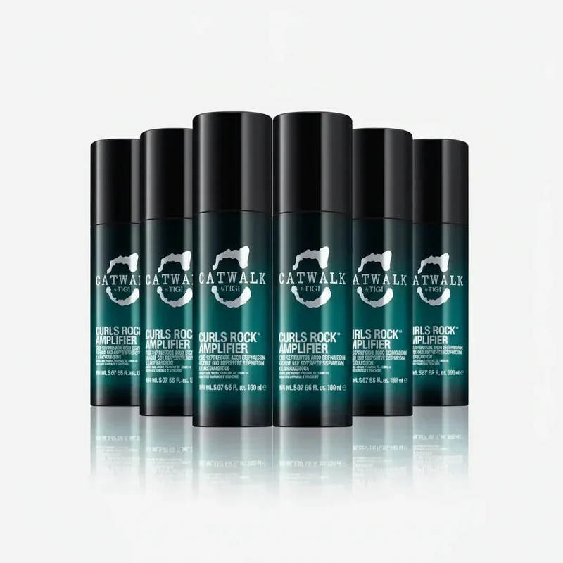 Tigi Catwalk Curls Rock Amplifier Kit 6 flaconi 150ml capelli ricci