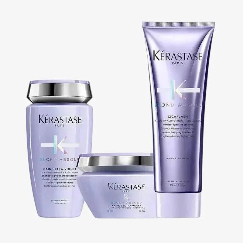 Kerastase Blond Absolu Kit Ultra-Violet capelli biondi
