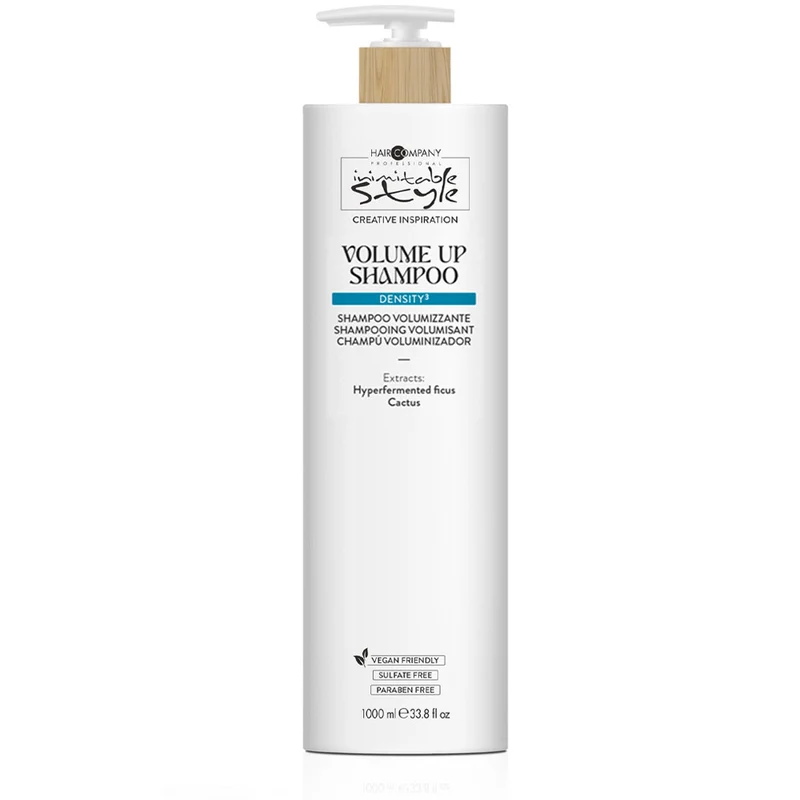 Hair Company Inimitable Style Density3 Volume Up Shampoo 1000ml - shampoo volumizzante