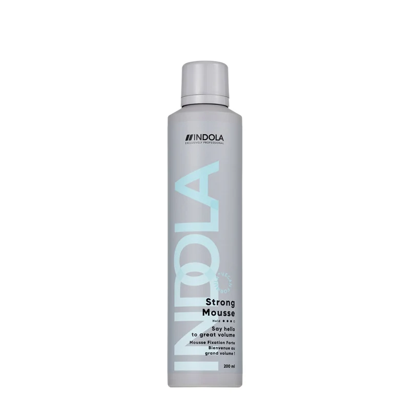 Indola Strong Mousse 200ml - mousse tenuta forte