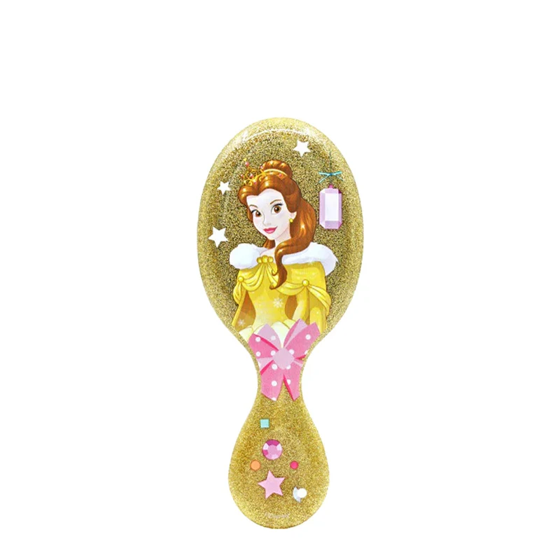 WetBrush Pro Mini Detangler Disney Glitter Ball Belle - mini spazzola scioglinodi