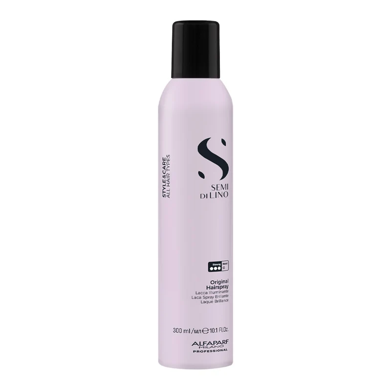 Alfaparf Milano Semi Di Lino Style&Care Original Hairspray 300ml - lacca illuminante tenuta forte