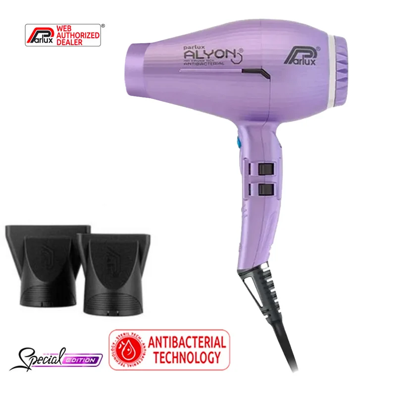 Parlux Alyon Air Ionizer Tech Antibacterial Special Edition Lilla - asciugacapelli