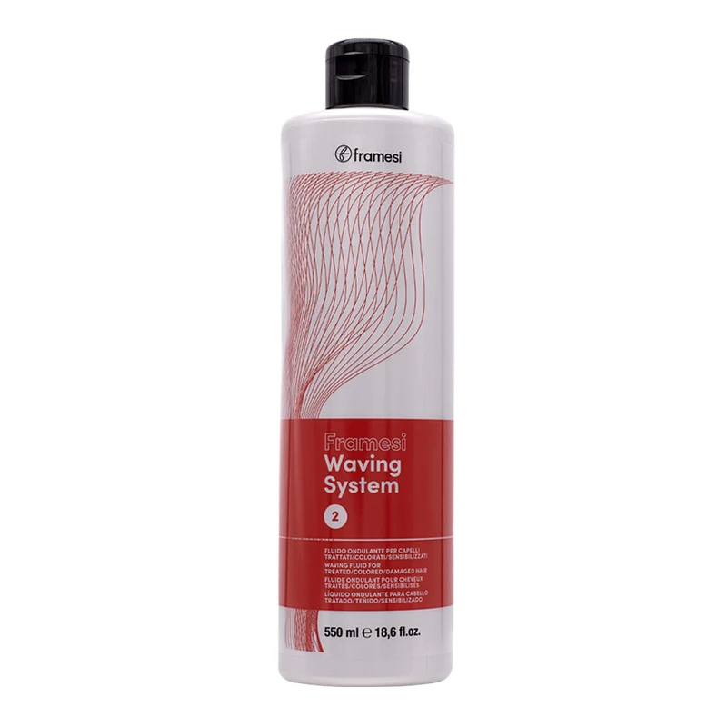 Framesi Waving System 2 550ml - fluido ondulante capelli danneggiati e con meches