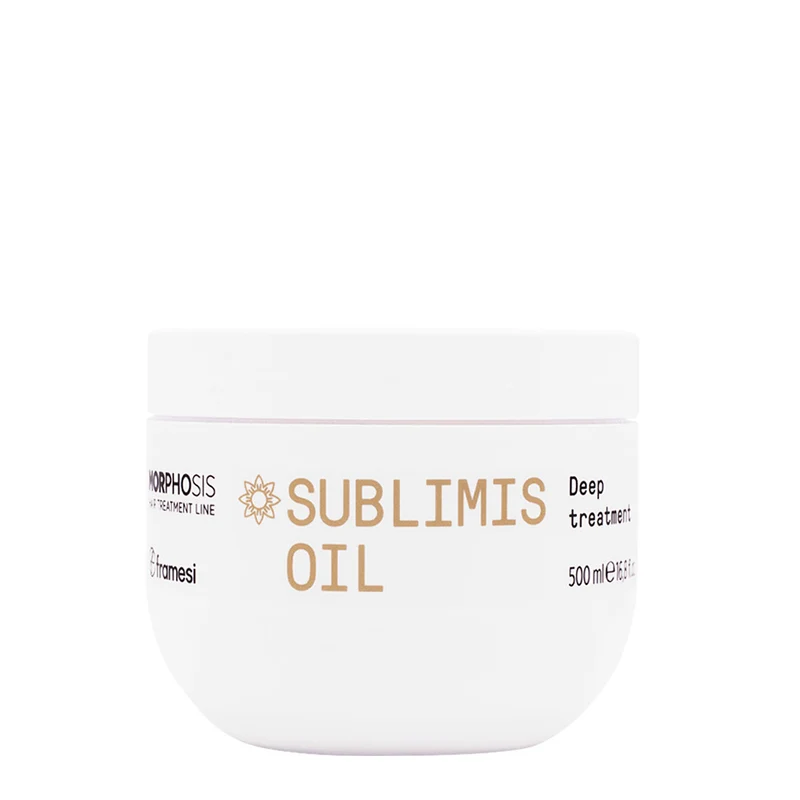 Framesi Morphosis Sublimis Oil Deep Treatment 500ml - maschera per capelli secchi e disidratati
