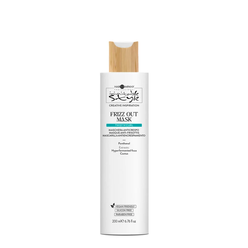 Hair Company Inimitable Style Twist N'Curl Frizz Out Mask 200ml - maschera anticrespo